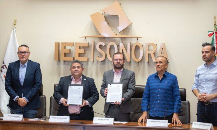 Convenio Estratégico entre el IEE Sonora e INCIDE A.C.; subraya la importancia de trabajar en conjunto para superar los desafíos que presenta la baja participación electoral