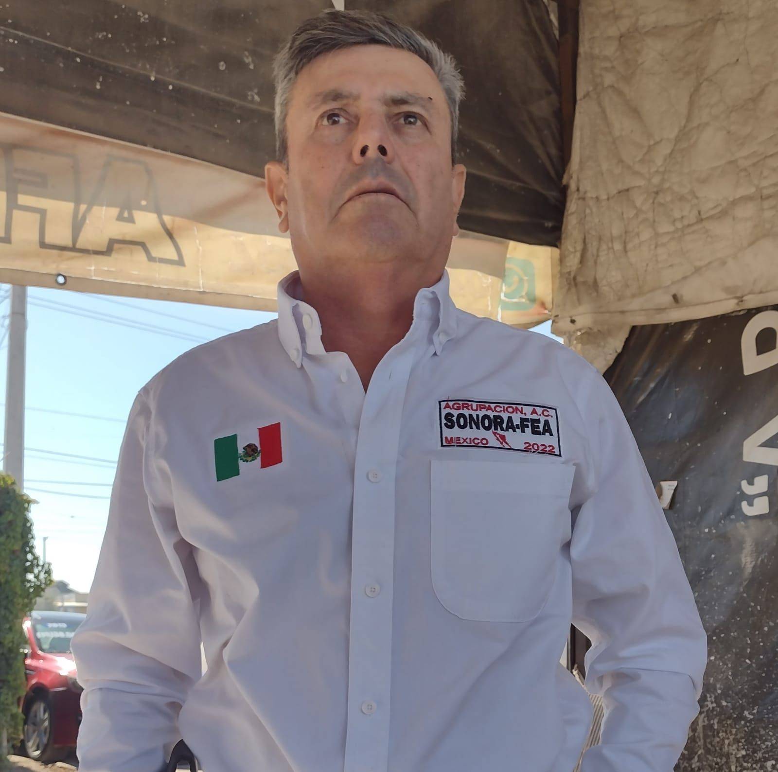 Martín Manzo, líder de la Organización Frente Estatal de Autos (FEA).