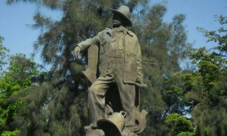 El destino de la estatua del héroe de Nacozari todavía es incierto; anteriormente estuvo más de 10 años almacenado en bodegas…