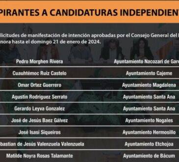 Este lunes 22 de enero comenzó la etapa de precampañas para las personas que buscan ser candidatos para alguna diputación local o la alcaldía de algún municipio