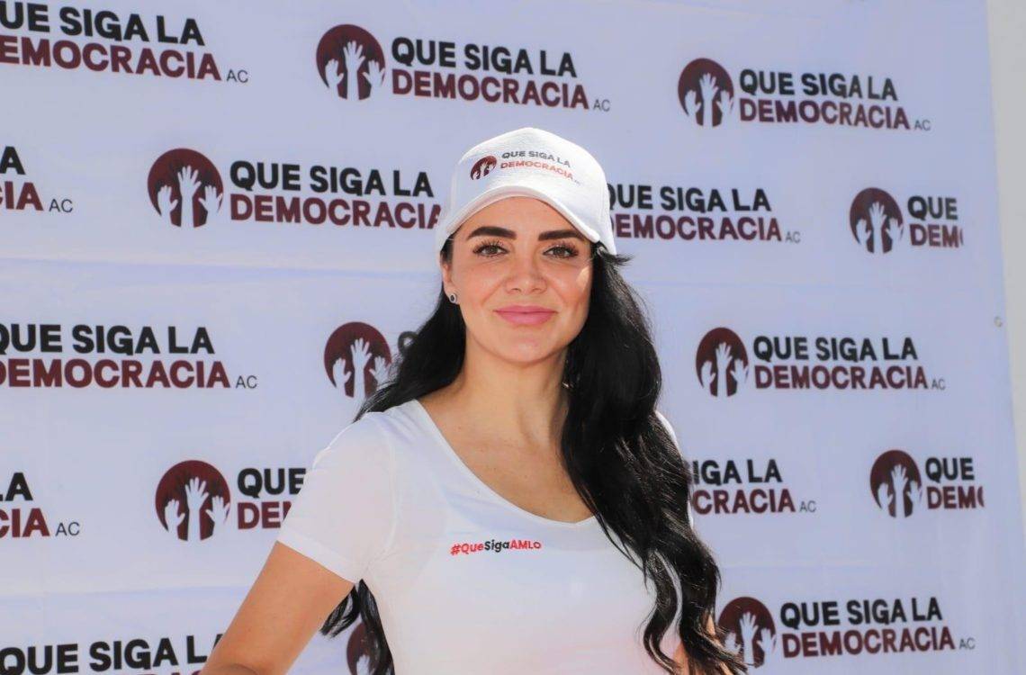 Gabriela fundadora de la agrupación “Que siga la democracia” se reunirá con candidatos morenistas en la entidad; señalada por tener vínculos con “El Rey del Huachicol”