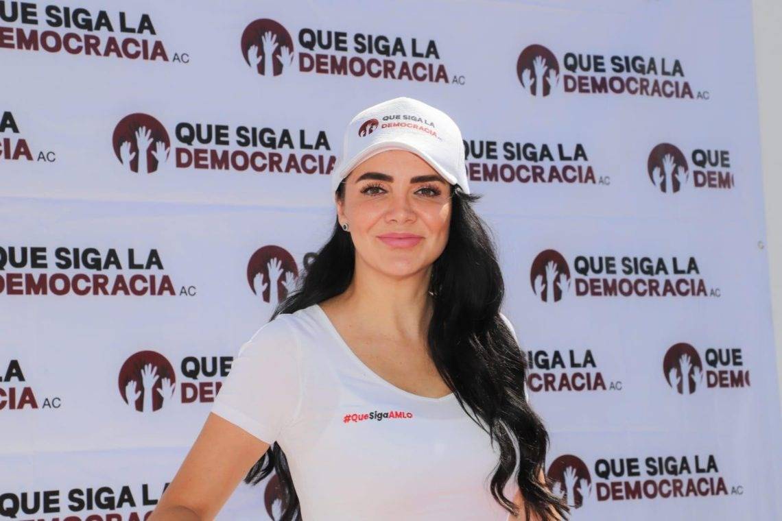 Gabriela fundadora de la agrupación “Que siga la democracia” se reunirá con candidatos morenistas en la entidad; señalada por tener vínculos con “El Rey del Huachicol”