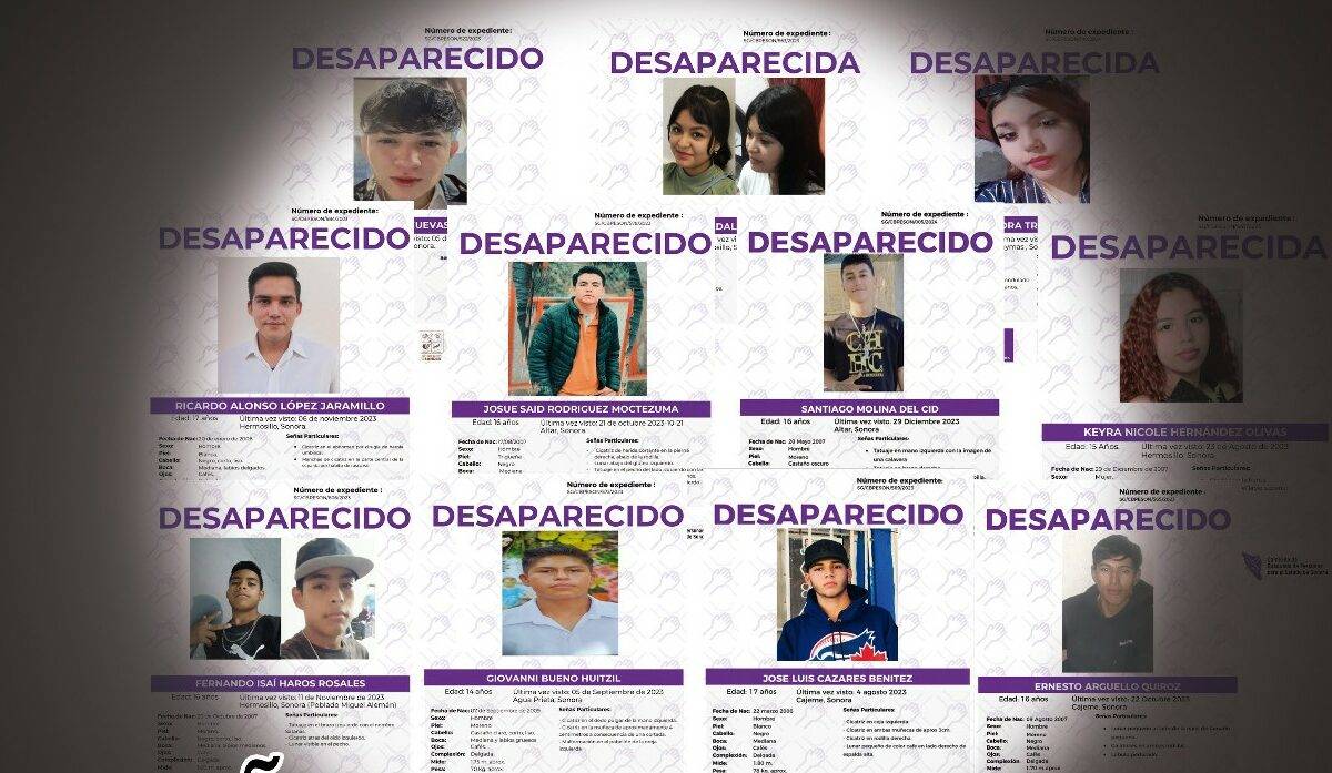 Los colectivos de búsqueda de personas desaparecidas, han observado un claro y preocupante incremento en el número de menores de edad reportados a las organizaciones por desconocer su paradero.