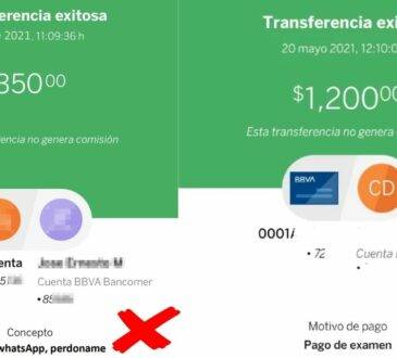 Si hacen transferencias bancarias utilizando conceptos de broma, como cuestiones de compra-venta de drogas u otras actividades ilícitas, tendrás problemas con el SAT o con la Unidad de Inteligencia Financiera