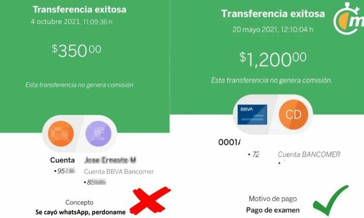Si hacen transferencias bancarias utilizando conceptos de broma, como cuestiones de compra-venta de drogas u otras actividades ilícitas, tendrás problemas con el SAT o con la Unidad de Inteligencia Financiera
