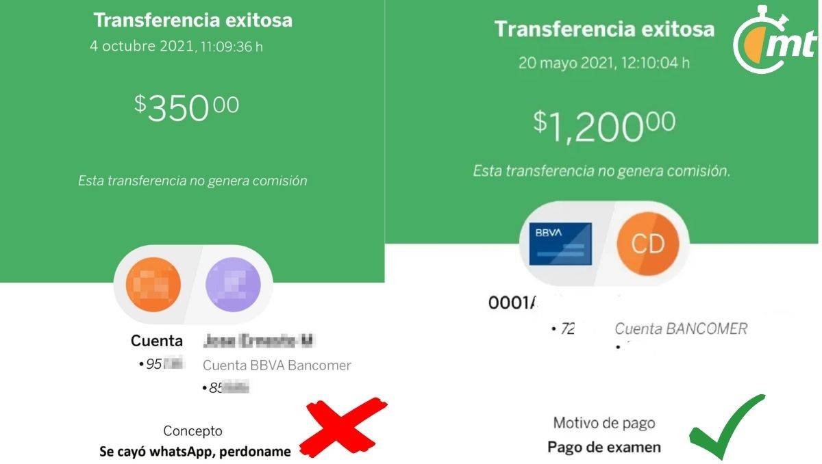 Si hacen transferencias bancarias utilizando conceptos de broma, como cuestiones de compra-venta de drogas u otras actividades ilícitas, tendrás problemas con el SAT o con la Unidad de Inteligencia Financiera