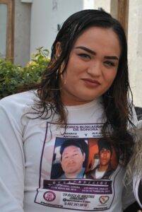 Milagros Flores, fundadora del colectivo de Jóvenes Buscadores de Sonora.