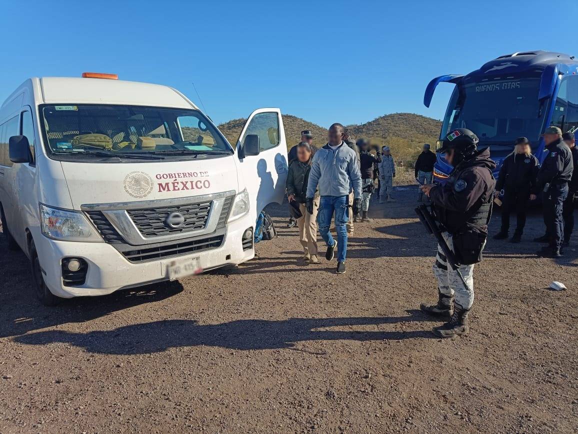 El Rescate se dio por las carreteras de los municipios de Obregón, Santa Ana, Navojoa, Sonoyta y Guaymas, así como en las salas de llegada del Aeropuerto Internacional de Hermosillo