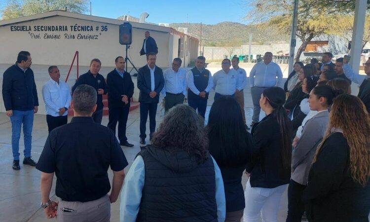 El Profesor César Salazar, informó a las compañeras y compañeros del municipio de Sonoyta el seguimiento del esclarecimiento del homicidio del compañero Gustavo Adolfo Morales