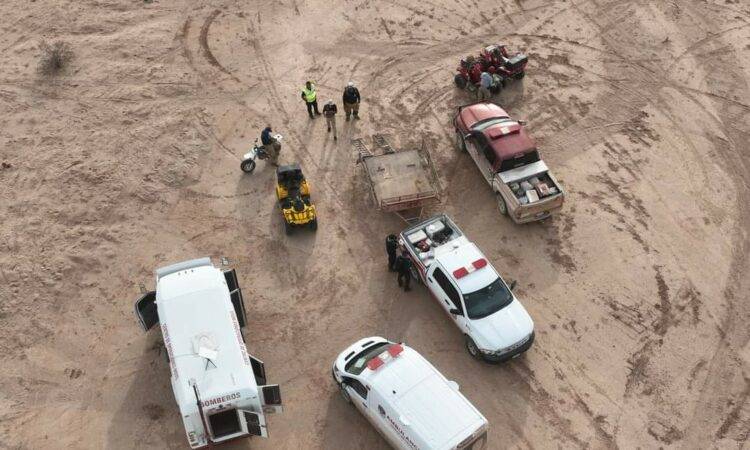 El cuerpo de bomberos reportaron que la persona identificada como Tom Vales, fue localizado la mañana de este domingo en un rancho cerca a la playa de Bahía de Kino