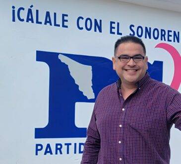 Alí Camacho, dirigente estatal del Partido Sonorense.