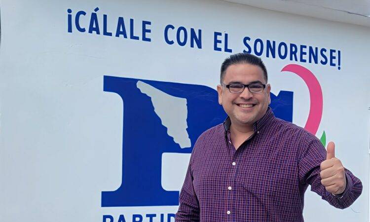 Alí Camacho, dirigente estatal del Partido Sonorense.
