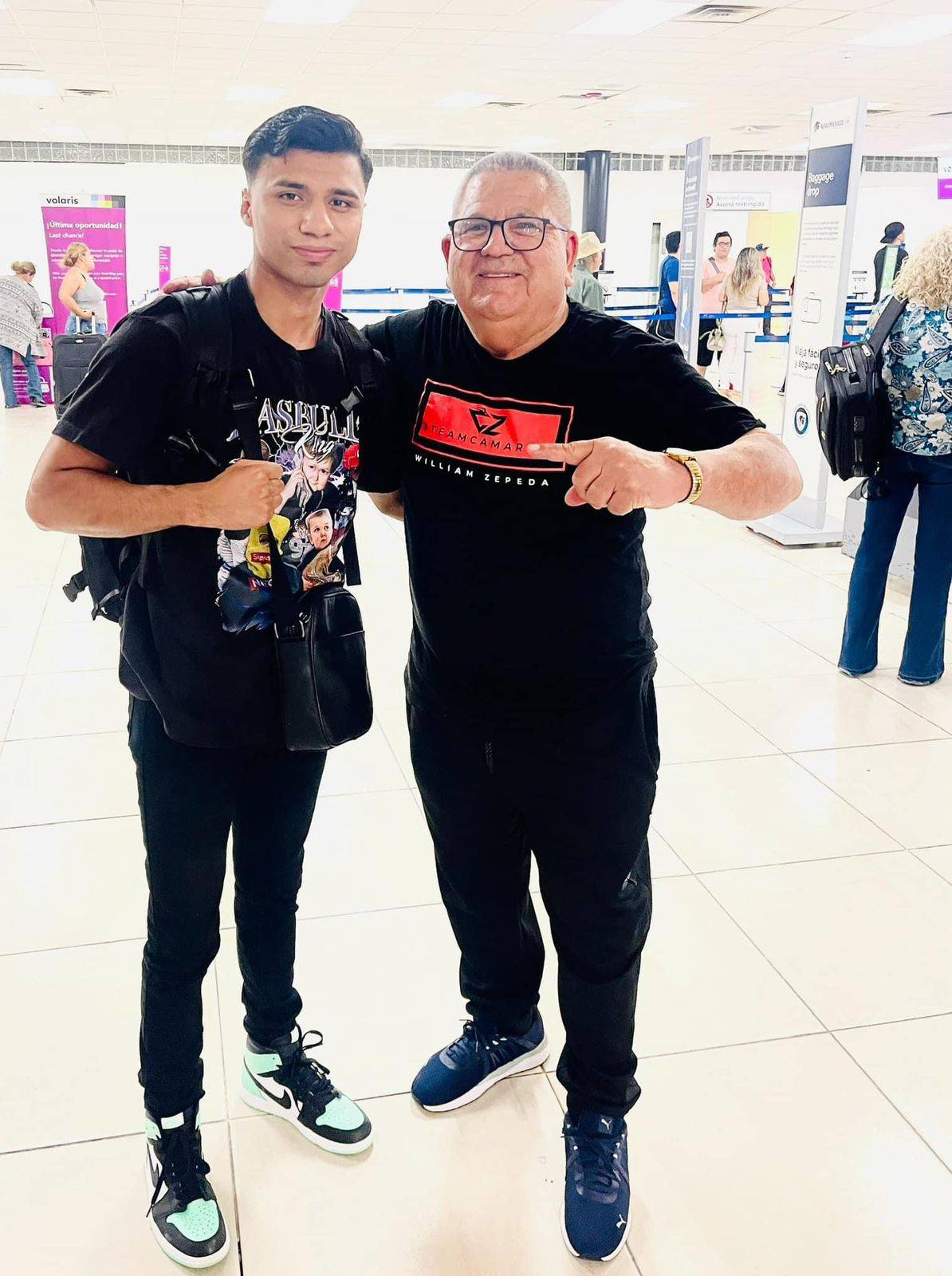 Julio Miranda salió rumbo a la Ciudad de México a prepararse para su próxima pelea.