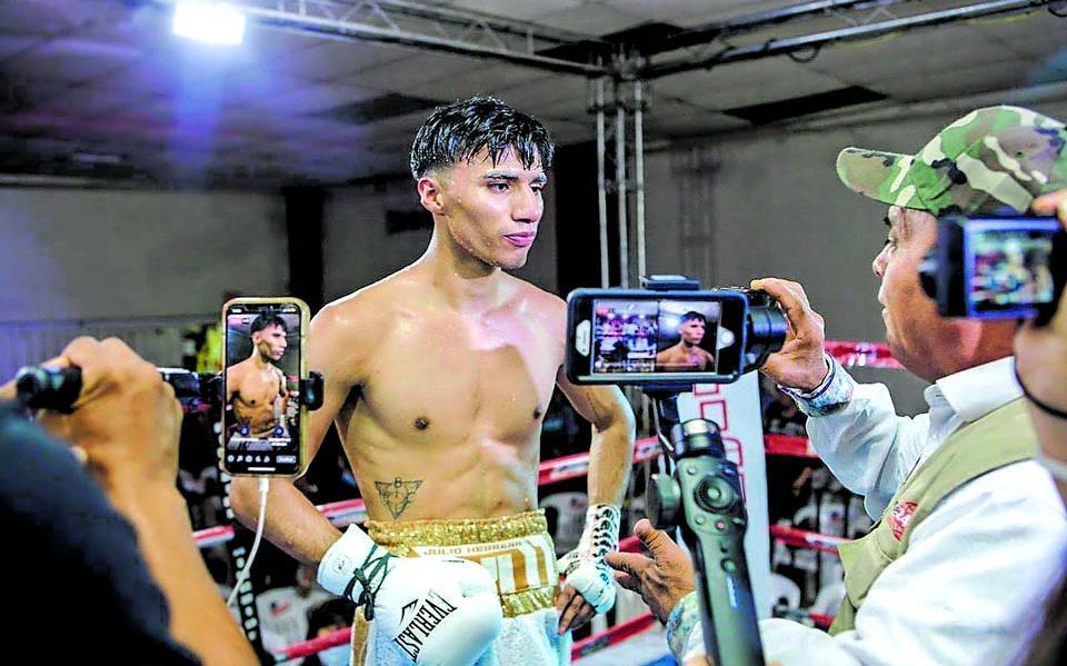 Julio Miranda salió rumbo a la Ciudad de México a prepararse para su próxima pelea.