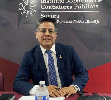 Tomás García, presidente del Colegio de Contadores Públicos en Sonora.
