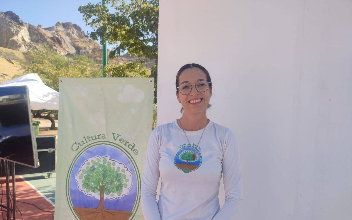 Pamela Ibarra, presidenta de la asociación Cultura Verde.