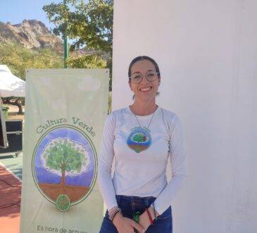Pamela Ibarra, presidenta de la asociación Cultura Verde.