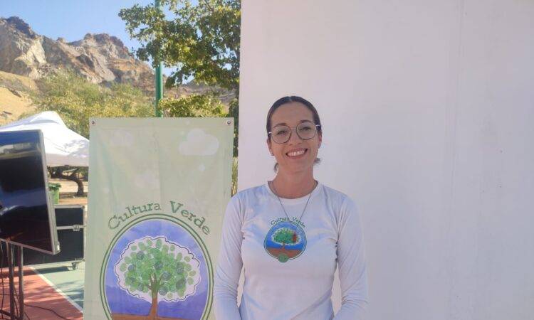 Pamela Ibarra, presidenta de la asociación Cultura Verde.