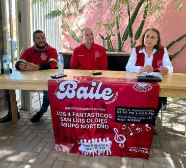 Invita patronato de bomberos a su primer gran baile con causa; el dinero que recaben servirá para comprar equipos.
