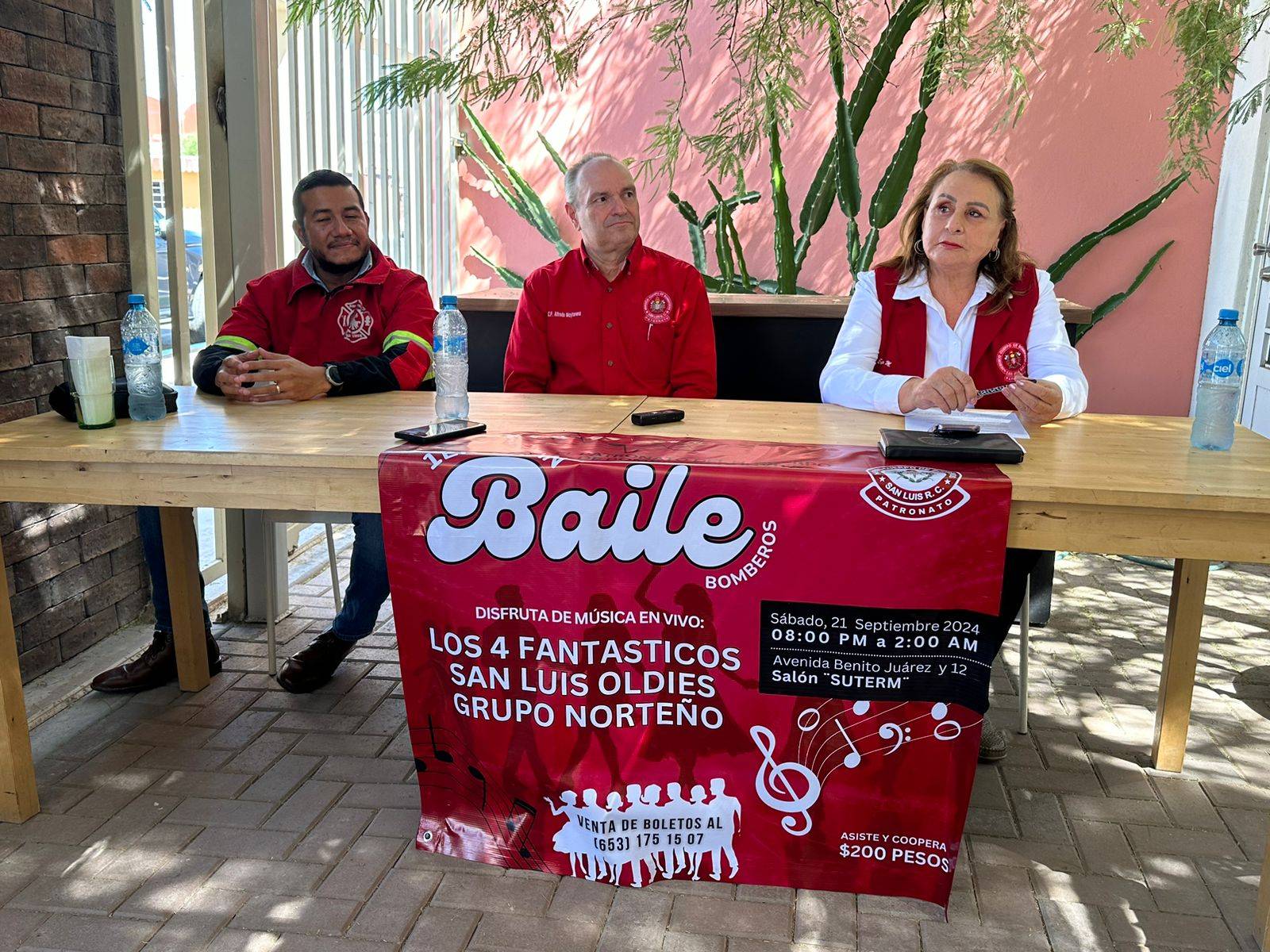 Invita patronato de bomberos a su primer gran baile con causa; el dinero que recaben servirá para comprar equipos.