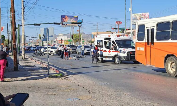 El fin de semana un chofer de un transporte urbano arrolló y mató a un ciclista