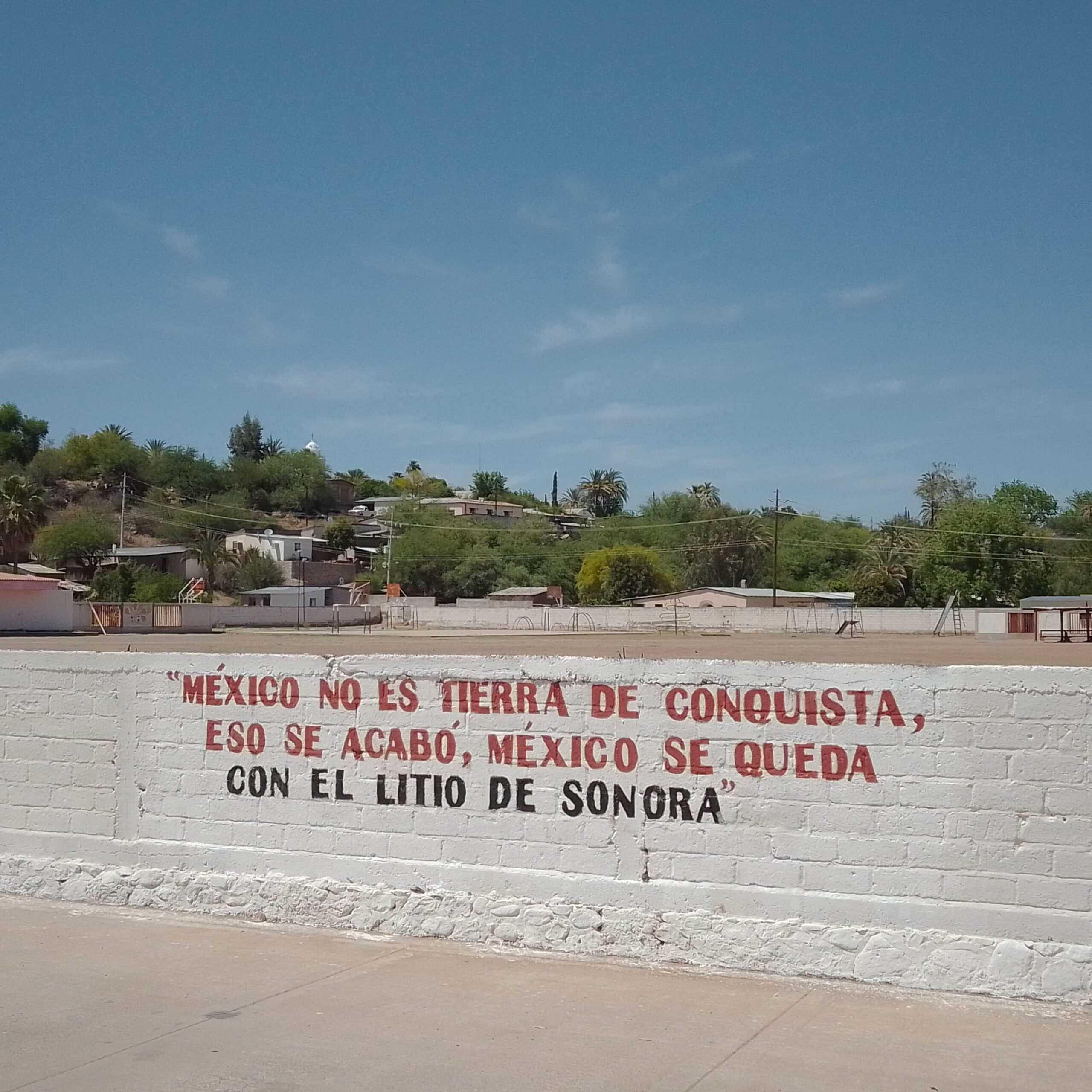 En Bacadéhuachi, Sonora, siguen esperando los proyectos anunciados para extraer litio.