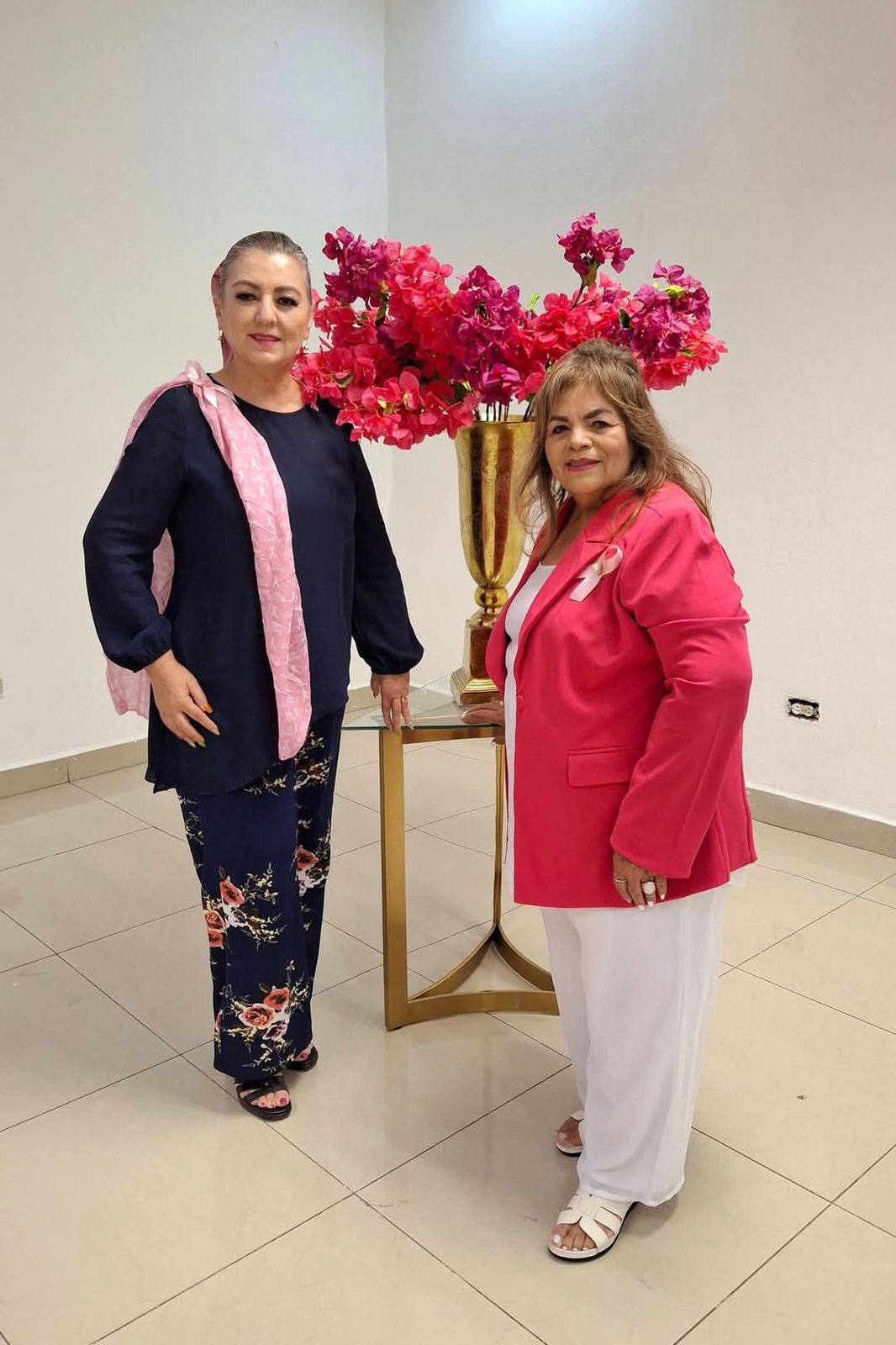 Jacqueline Sandoval entregará la estafeta de la asociación de mujeres profesionistas y de negocios a la ingeniera Irene Ortiz.