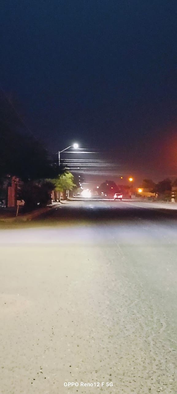 Obras de alumbrado público entregó el ayuntamiento para beneficio de la comunidad