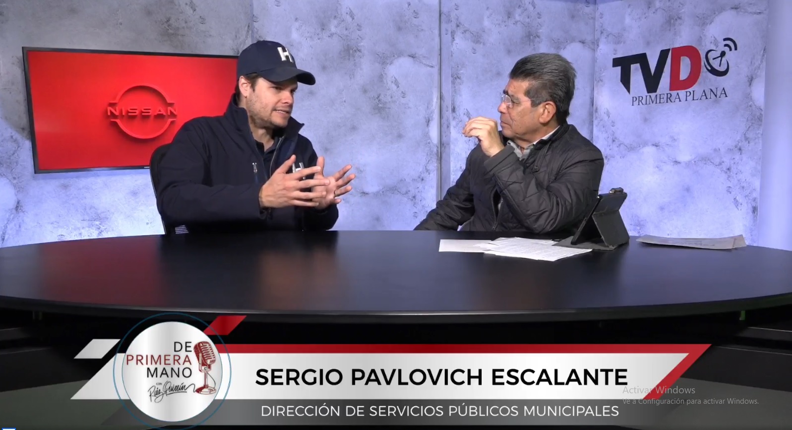 Sergio Pavlovich Escalante, director General de Servicios Públicos Municipales.