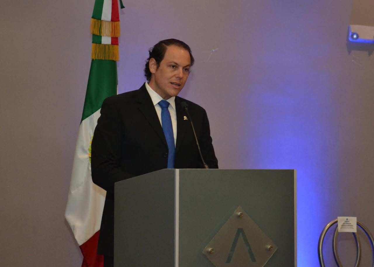 José Enrique Carrasco, presidente COPARMEX, informó que en junio tendrán el Foro Impulsa, con reconocidos empresarios.